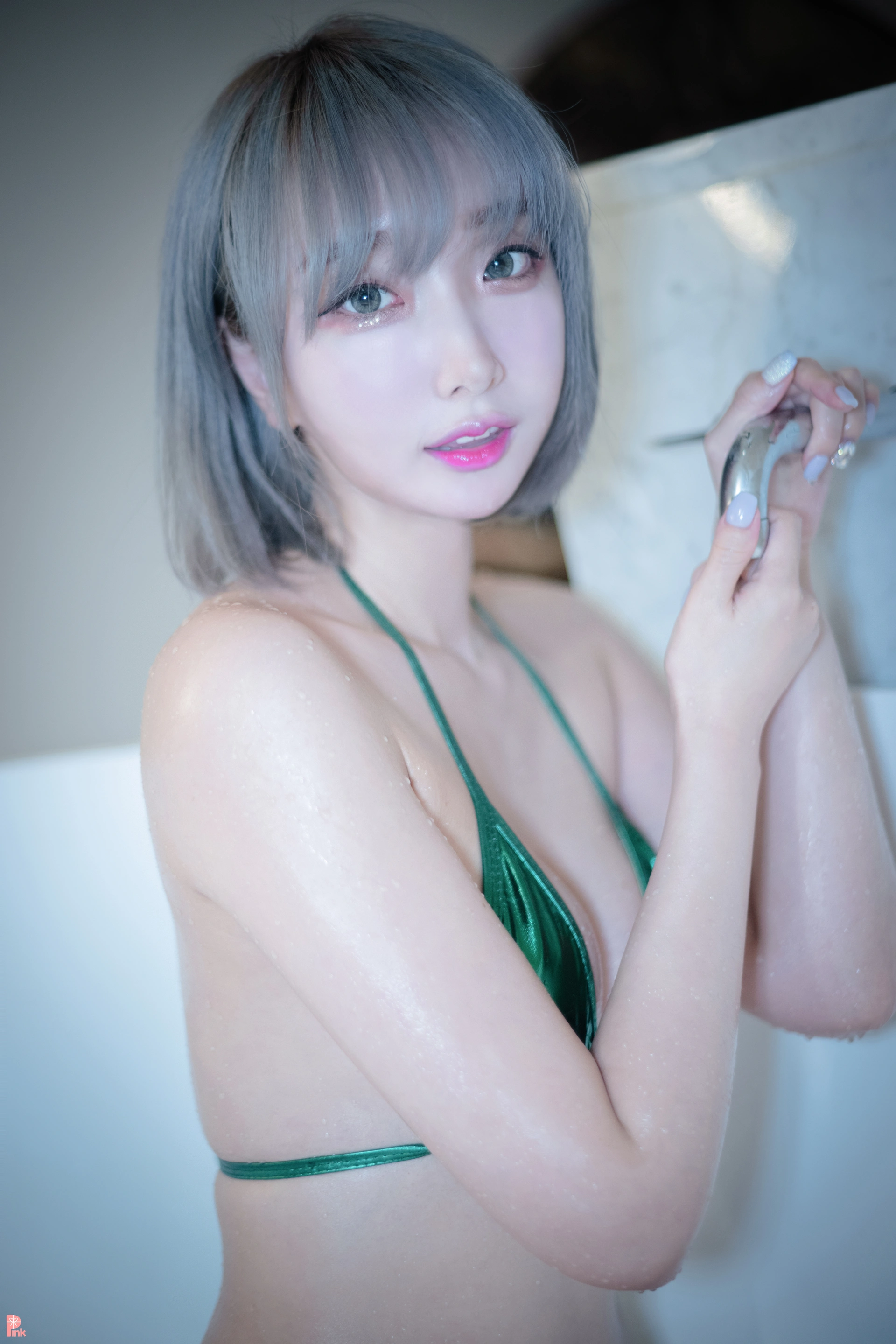 004.PINK_RIBBON - 다연님 COSPLAY EVENT_RED green 3