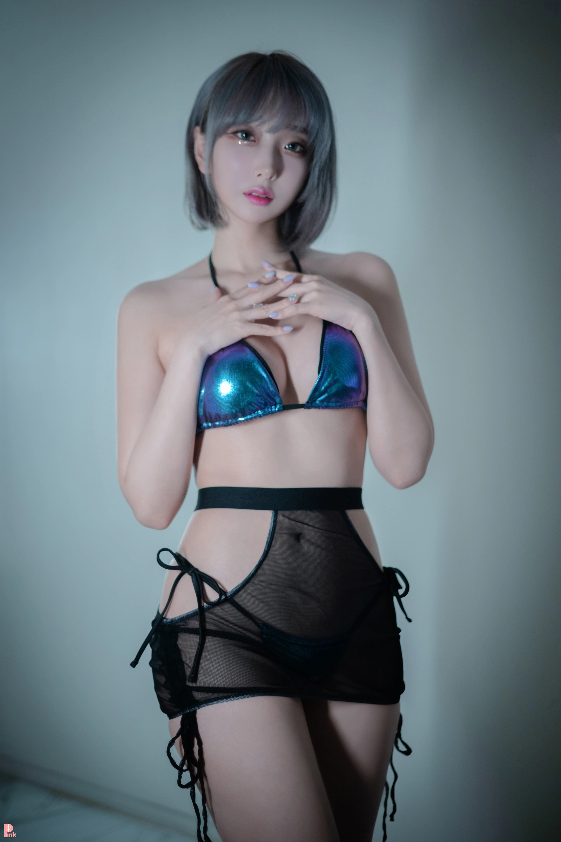 006.PINK_RIBBON - 다연님 COSPLAY EVENT_RED blue 1